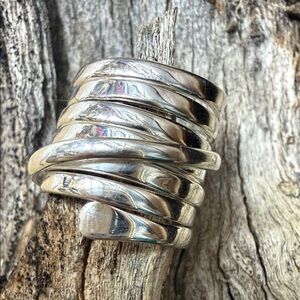Sterling Silver Wrap Ring. New with tags from Sundance.